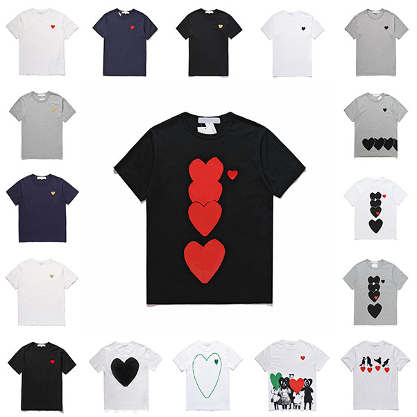 Play Fashion Mens CDG T Shirt Designer Red Heart Casual Women Commes Des Shirts Badge Quanlity TShirts Cotton Embroidery Short Sleeve Summer Tee top 7KZJ
Play Fashion Mens CDG T Shirt Designer Red Heart Casual Women Commes Des Shirts Badge Quanlity TShirts Cotton Embroidery Short Sleeve Summer Tee top 7KZJ