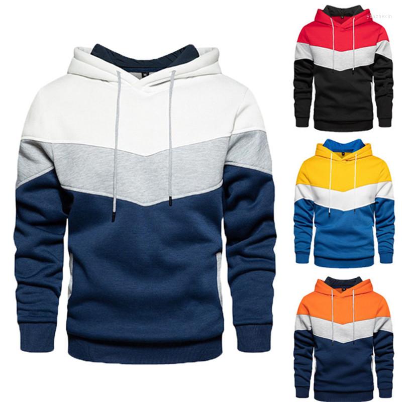 Men's Hoodies Three Splice Color Mens Long Sleeve Autumn Winter Casual Sweatshirt Hooded Top Boy Outdoor Sport Jogging, Black
Men's Hoodies Three Splice Color Mens Long Sleeve Autumn Winter Casual Sweatshirt Hooded Top Boy Outdoor Sport Jogging, Black