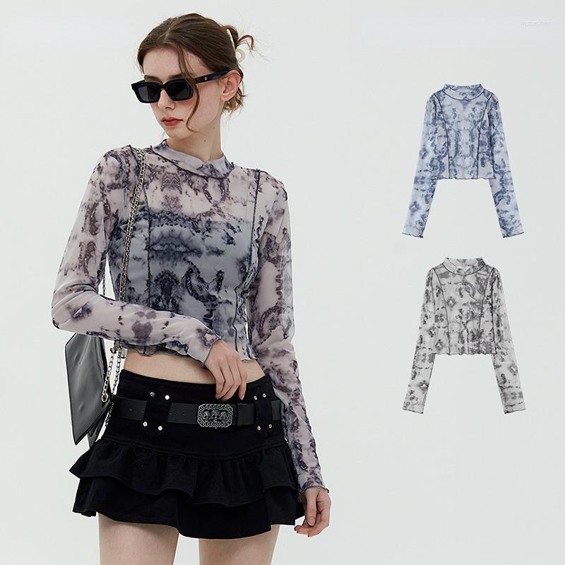 Women' T Shirts Hikigawa Chic Fashion Women Printed Gauze Bottoming Tee Sexy Translucent Slim O Neck Y2k Crop Top Ropa Mujer Streetwear, Black
Women' T Shirts Hikigawa Chic Fashion Women Printed Gauze Bottoming Tee Sexy Translucent Slim O Neck Y2k Crop Top Ropa Mujer Streetwear, Black