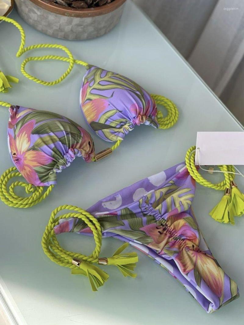 Women' Swimwear Micro Thong Bikinis Sexy Bandeau Swimsuit Women Bandage Bikini Set Patchwork Print Bathing Suits Brazilian, 8239
Women' Swimwear Micro Thong Bikinis Sexy Bandeau Swimsuit Women Bandage Bikini Set Patchwork Print Bathing Suits Brazilian, 8239