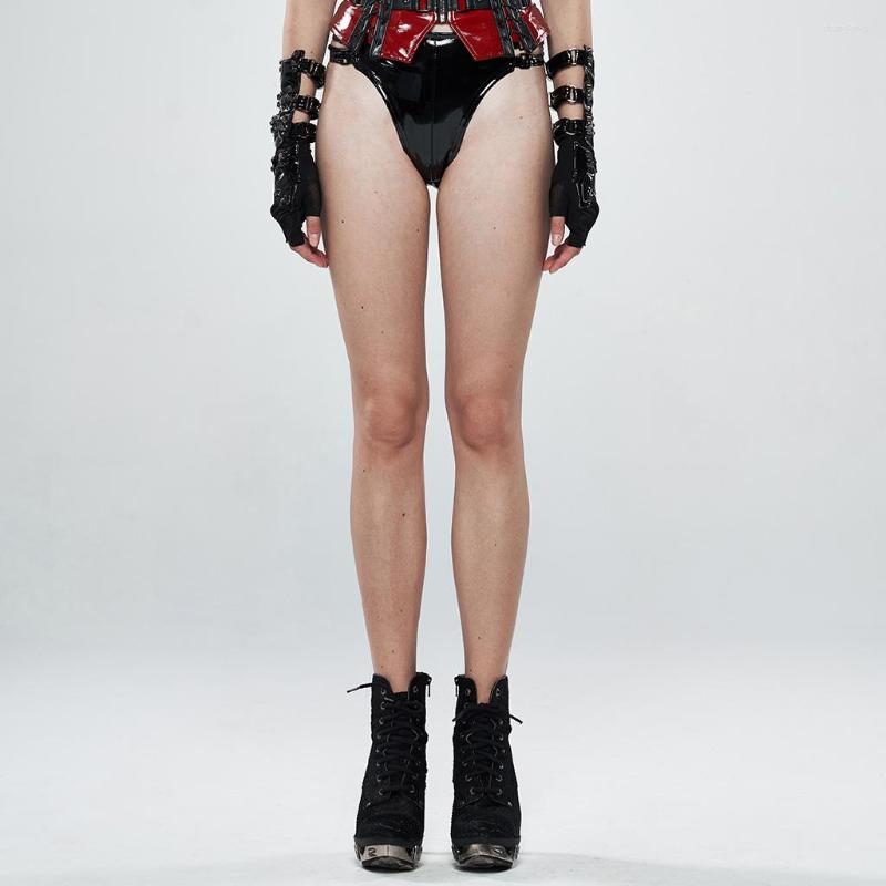 Women's Shorts PUNK RAVE Women Glamour Tight High Waist Glossy PU T-back Or THORNG Comfortable Elastic Paint Metal Buckle Sexy, Black
Women's Shorts PUNK RAVE Women Glamour Tight High Waist Glossy PU T-back Or THORNG Comfortable Elastic Paint Metal Buckle Sexy, Black