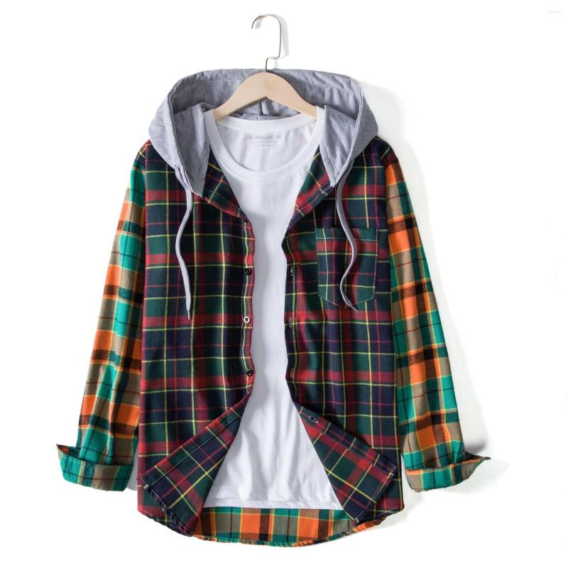 Men's T Shirts Men Autumn And Winter Single Breasted Casual Hooded Beach Long Sleeve Holiday Outdoor Plaid Shirt, Blue
Men's T Shirts Men Autumn And Winter Single Breasted Casual Hooded Beach Long Sleeve Holiday Outdoor Plaid Shirt, Blue
