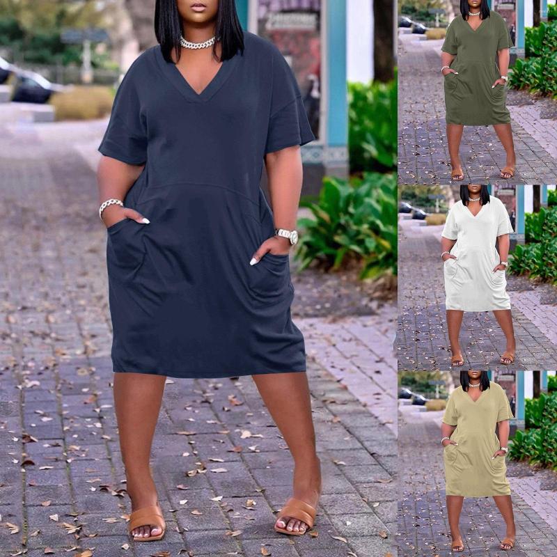 Casual Dresses Dress Pockets For Women Comfortable V Neck Short Sleeve Knee Printed A Line Cocktail, Ag
Casual Dresses Dress Pockets For Women Comfortable V Neck Short Sleeve Knee Printed A Line Cocktail, Ag