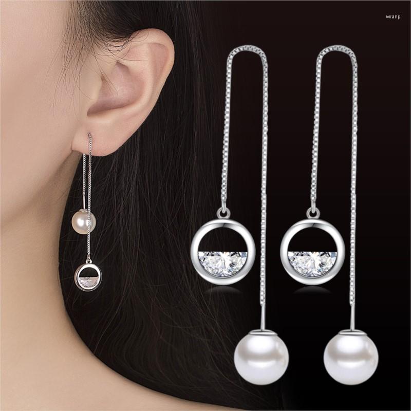 Dangle Earrings Half Round Moonemi Circular Top Quality Zircon Pearl Earringfashion Jewelry Tassel Charmgirl Women Gift Drop
Dangle Earrings Half Round Moonemi Circular Top Quality Zircon Pearl Earringfashion Jewelry Tassel Charmgirl Women Gift Drop
