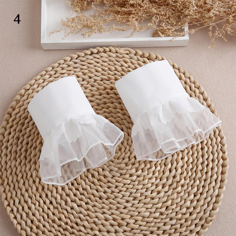 Knee Pads Female Lace Thin Pleated Flare Sleeve Women Detachable Fake Cuffs False Ruffles Wristband Decorative Accessories
Knee Pads Female Lace Thin Pleated Flare Sleeve Women Detachable Fake Cuffs False Ruffles Wristband Decorative Accessories
