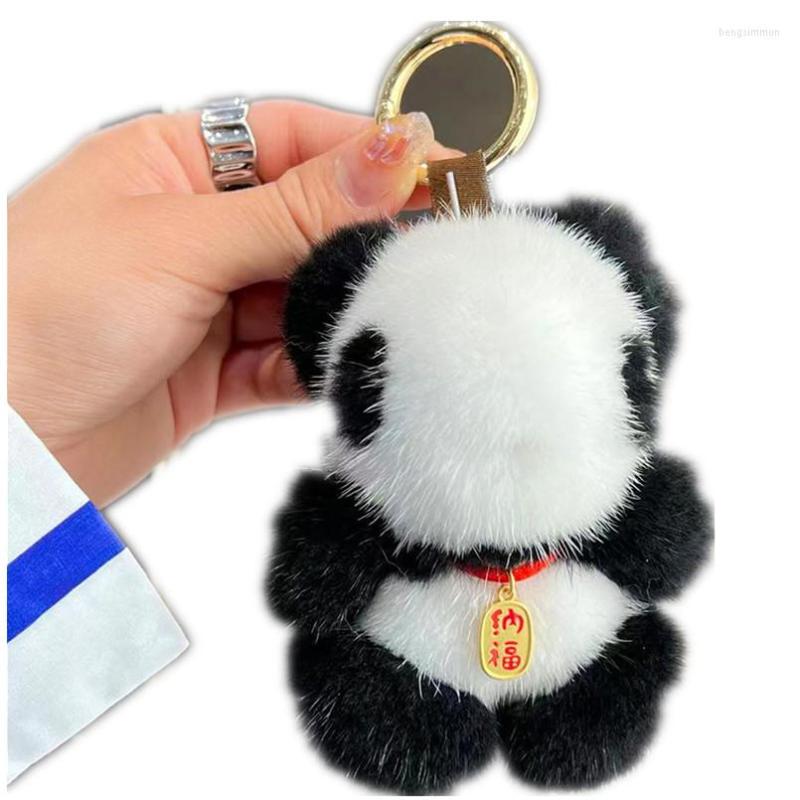Keychains Cute Girl Fluffy Genuine Ball Pompom Panda Keychain Women Plush Key Ring Car Trinket Jewelry Party Gift
Keychains Cute Girl Fluffy Genuine Ball Pompom Panda Keychain Women Plush Key Ring Car Trinket Jewelry Party Gift