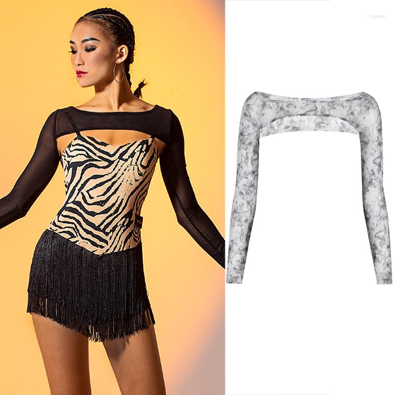Stage Wear Latin Tops One-Word Collar Blouse Dance Waistcoat Jacket Female National Standard Top Ballroom Practice Clothes SL5393, Black top
Stage Wear Latin Tops One-Word Collar Blouse Dance Waistcoat Jacket Female National Standard Top Ballroom Practice Clothes SL5393, Black top