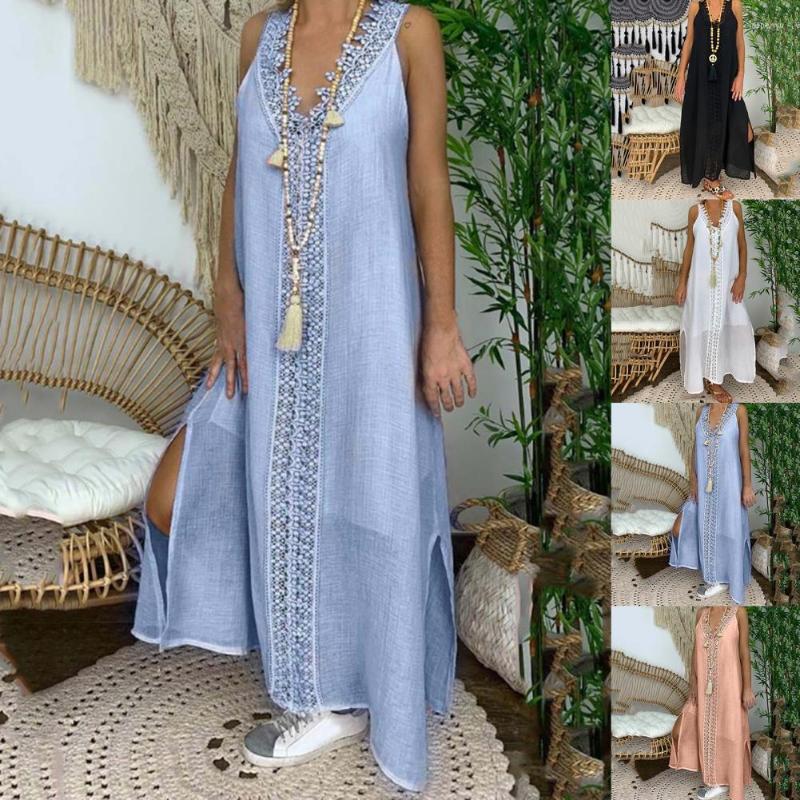 Casual Dresses 2023 Summer Lace Cotton Women's Long Dress V-neck Sleeveless White Female Spring Fashion Loose Beach Clothes Lady, Black
Casual Dresses 2023 Summer Lace Cotton Women's Long Dress V-neck Sleeveless White Female Spring Fashion Loose Beach Clothes Lady, Black