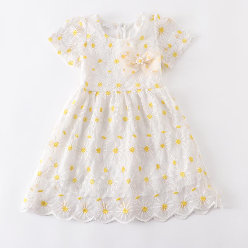 Girl's Dresses Girlymax Summer Baby Girls Daisy Embroidered Knee Length Short Sleeve Lace Dress 230413, Multi
Girl's Dresses Girlymax Summer Baby Girls Daisy Embroidered Knee Length Short Sleeve Lace Dress 230413, Multi