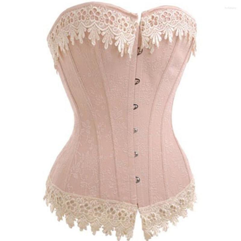 Women' Shapers Jacquard Pink Lace Up Boned Overbust Corset And Bustier Basque Shapewear Plus Size -6XL
Women' Shapers Jacquard Pink Lace Up Boned Overbust Corset And Bustier Basque Shapewear Plus Size -6XL