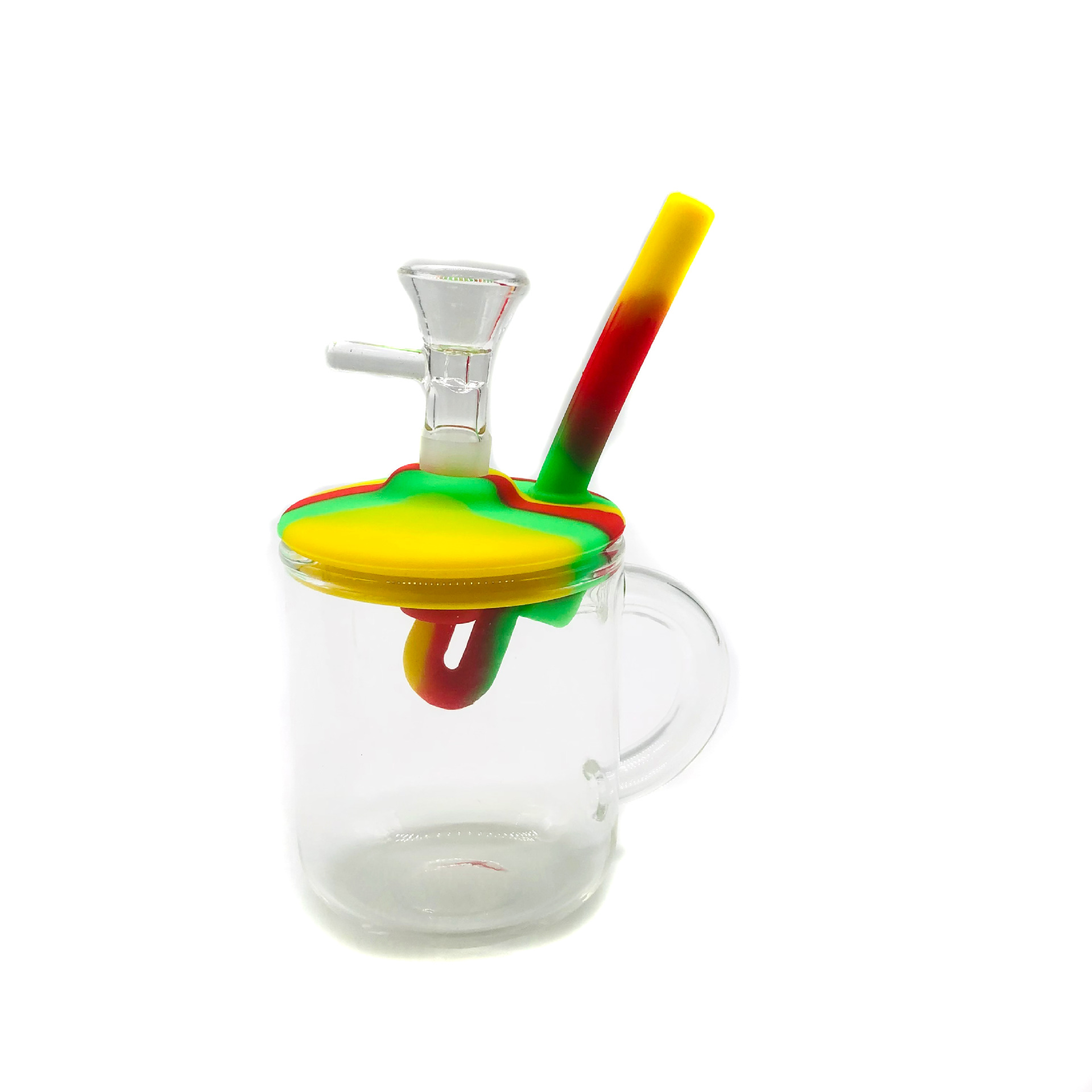 5.5" silicone cup bong Hookah thick glass water cup shape pipes colorful shisha dab rig smoking bubbler
5.5" silicone cup bong Hookah thick glass water cup shape pipes colorful shisha dab rig smoking bubbler