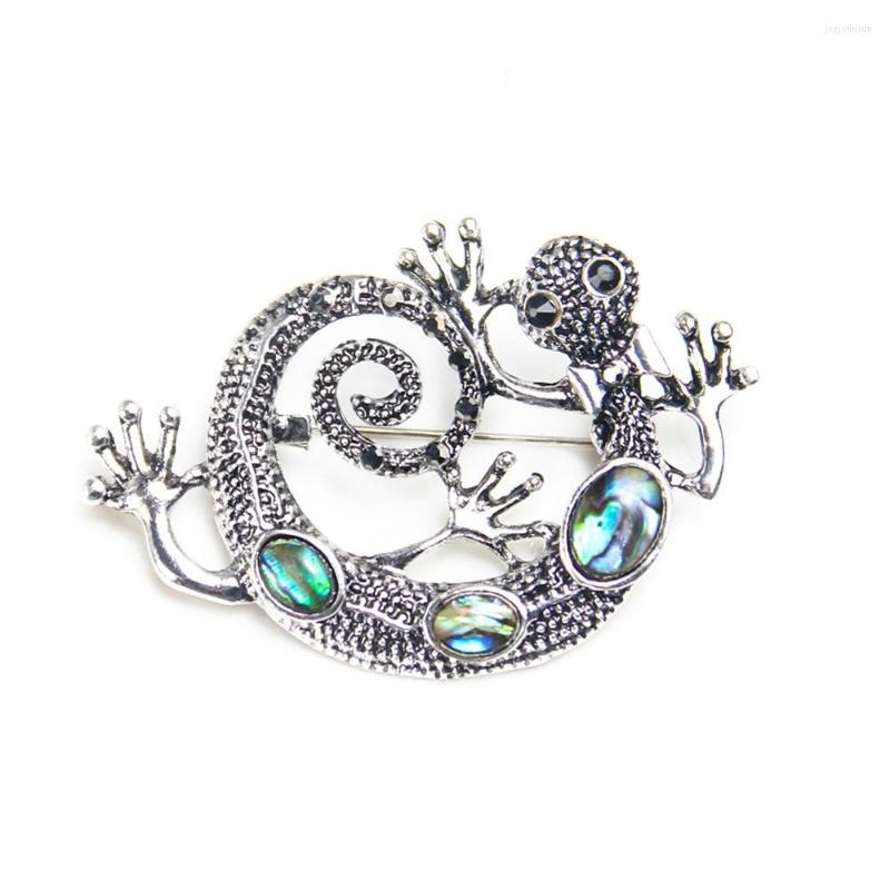Brooches Hyperbole Punk Gecko Lizard Reptile Chameleon Metal Brooch Inlay Abalone Shell Badge Suit Lapel Woman Charm Jewelry Pins 
Brooches Hyperbole Punk Gecko Lizard Reptile Chameleon Metal Brooch Inlay Abalone Shell Badge Suit Lapel Woman Charm Jewelry Pins