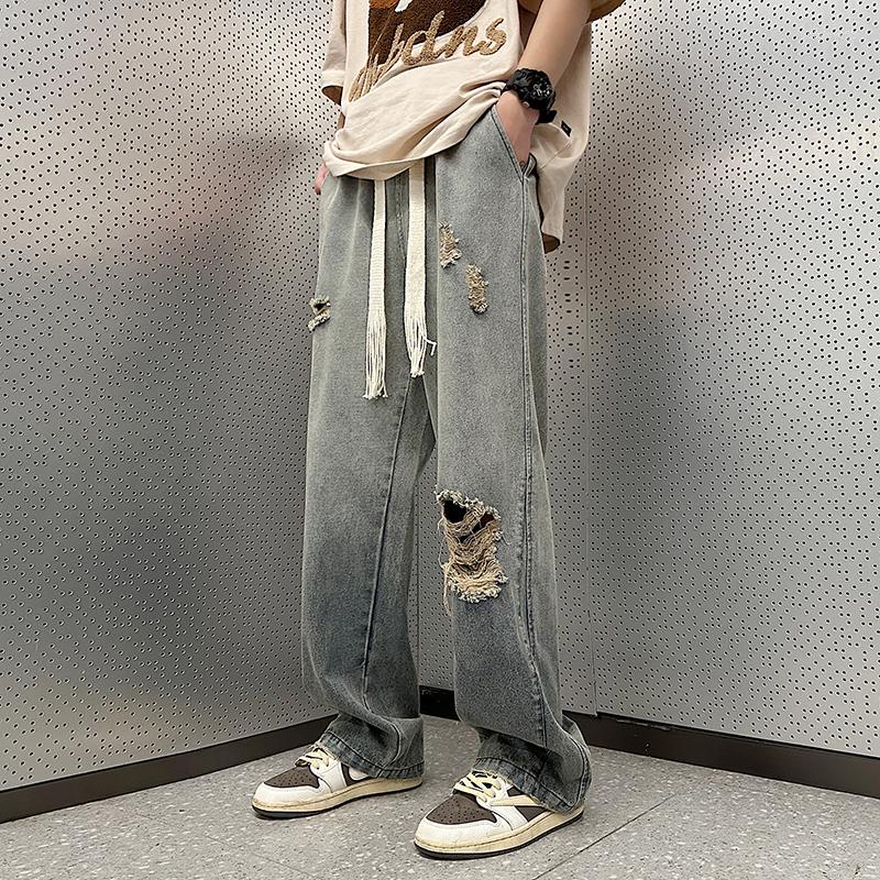 Men's Jeans Plus Size Men's Cargo Jogger Streetwear Pockets Stretched Cotton Casual Hole Ripped Denim Pants Baggy Jean Trousers Z41, Heihui
Men's Jeans Plus Size Men's Cargo Jogger Streetwear Pockets Stretched Cotton Casual Hole Ripped Denim Pants Baggy Jean Trousers Z41, Heihui