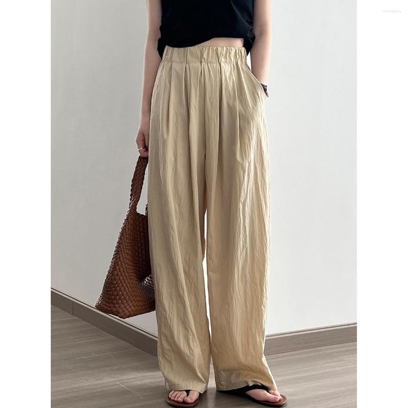 Women's Pants Thin Section High Waist Wide Leg Women's 2023 Spring And Summer Korean Style Pleated Loose Slim Casual, Black
Women's Pants Thin Section High Waist Wide Leg Women's 2023 Spring And Summer Korean Style Pleated Loose Slim Casual, Black