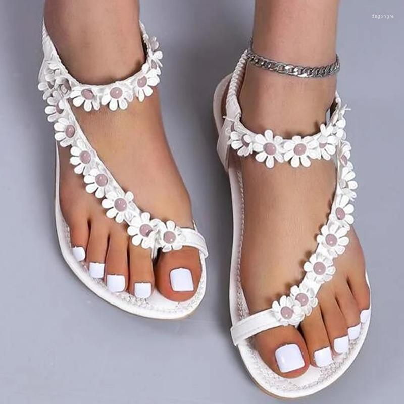 Sandals 2023 Summer Fashion Women Flower Decor Toe Ring Flat Thong For Beach Outdoor Slides Casual Shoes, Pink
Sandals 2023 Summer Fashion Women Flower Decor Toe Ring Flat Thong For Beach Outdoor Slides Casual Shoes, Pink