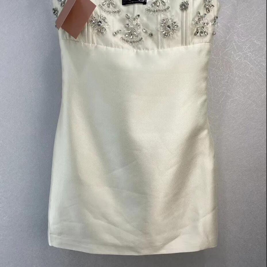 Street dress 2026 spring/summer new spaghetti strap fashion Milan runway dress