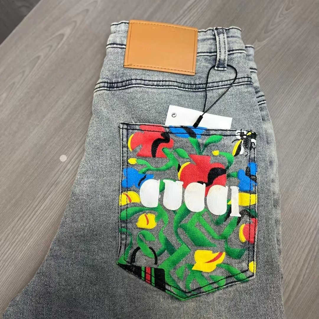 Luxury designer jeans men denim pants fashion printed casual trousers mens Jeans, Box
Luxury designer jeans men denim pants fashion printed casual trousers mens Jeans, Box