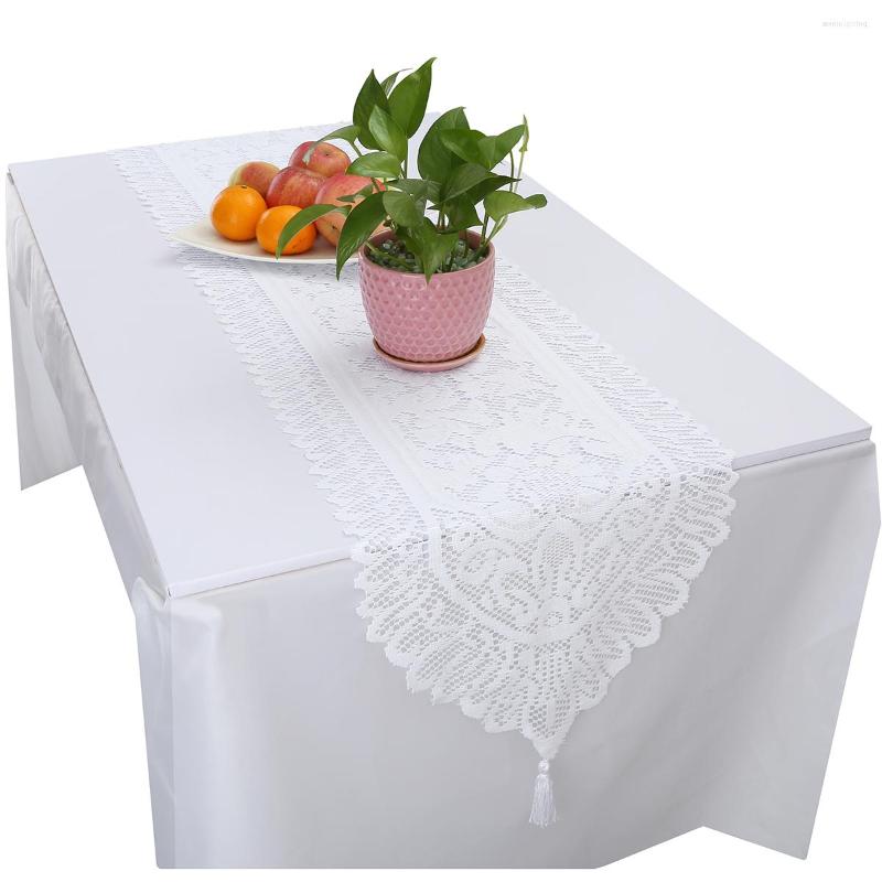 Jewelry Pouches 177-180cm White Table Runner Xmas Luxury Lace With Tassel For Wedding Party Decor Nordic Home Decoration
Jewelry Pouches 177-180cm White Table Runner Xmas Luxury Lace With Tassel For Wedding Party Decor Nordic Home Decoration