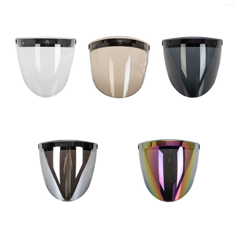 Motorcycle Helmets Motorcycles Visor Flip Up High Strength PC Lens Face, Silver 
Motorcycle Helmets Motorcycles Visor Flip Up High Strength PC Lens Face, Silver