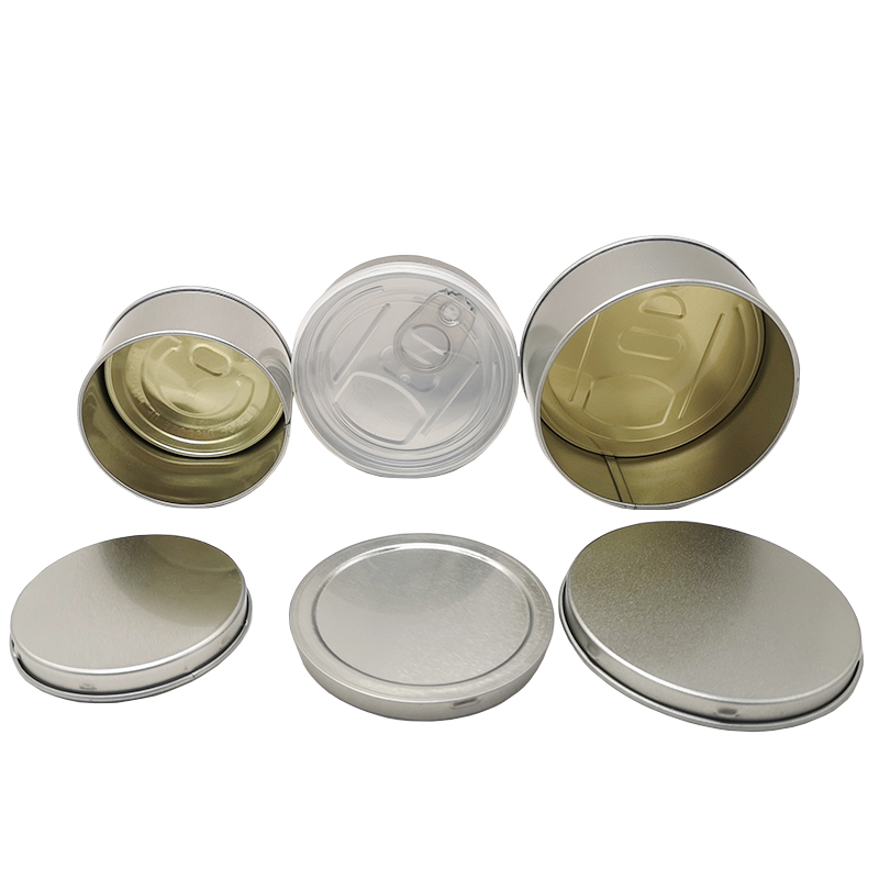 Customize Metal Can 3.5 Gram Empty Tin Cans Packaging Easy Pull Ring Aluminum Food Grade Press In Jars All Size OEM Available Customized