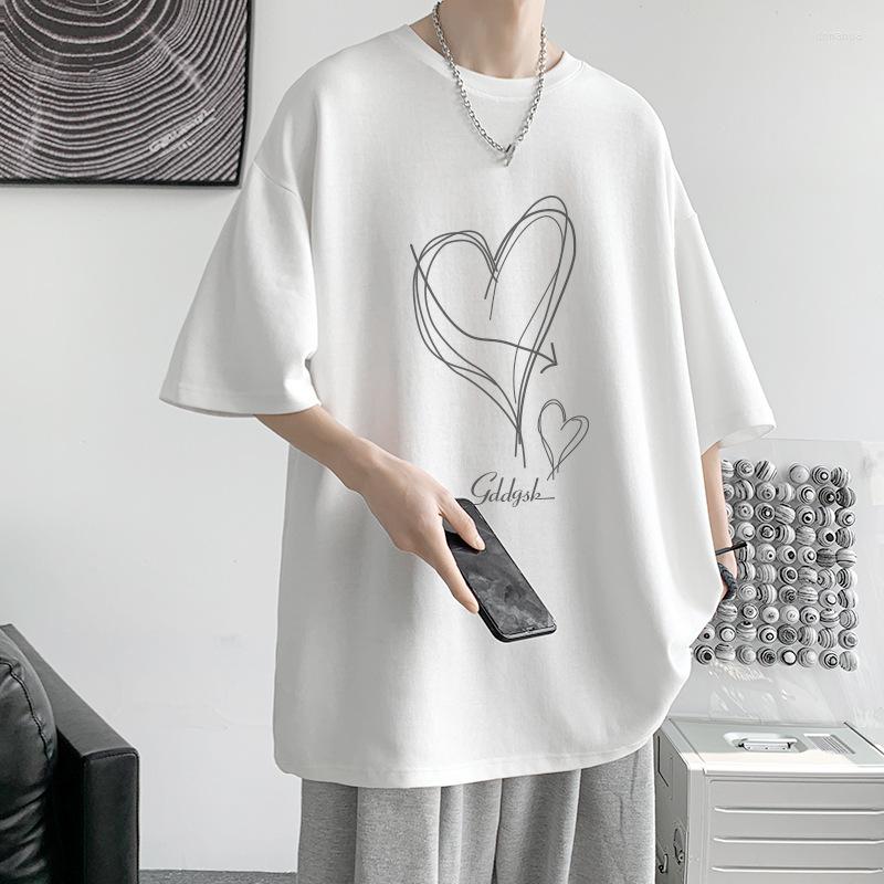 Men's T Shirts Summer Korean Style Fashion Cotton Round Neck Short-sleeved T-shirt Men's Loose Casual Couple Models Trend Ins Printing, Yellow
Men's T Shirts Summer Korean Style Fashion Cotton Round Neck Short-sleeved T-shirt Men's Loose Casual Couple Models Trend Ins Printing, Yellow