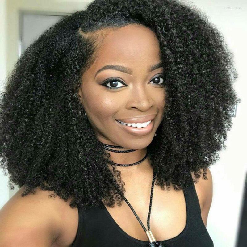 Short Afro Kinky Curly Lace Closure Wig Human Hair Wigs Bob Peruvian Remy 4x4 Side Part Front, Picture shown
Short Afro Kinky Curly Lace Closure Wig Human Hair Wigs Bob Peruvian Remy 4x4 Side Part Front, Picture shown