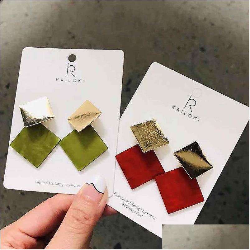 Earring Back Square Metal Stud Earrings Acrylic Stitching Characteristics Geometric Design For Girls Gifts New Drop Delivery Dhgarden Dhrxh
Earring Back Square Metal Stud Earrings Acrylic Stitching Characteristics Geometric Design For Girls Gifts New Drop Delivery Dhgarden Dhrxh