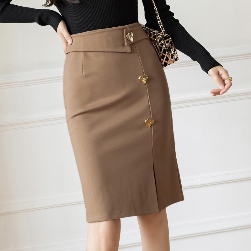 Skirts Split Irregular For Women High Waist Bodycon Skirt Elegant Korean Fashion Chic Button Streetwear One Step Pencil, Beige
Skirts Split Irregular For Women High Waist Bodycon Skirt Elegant Korean Fashion Chic Button Streetwear One Step Pencil, Beige