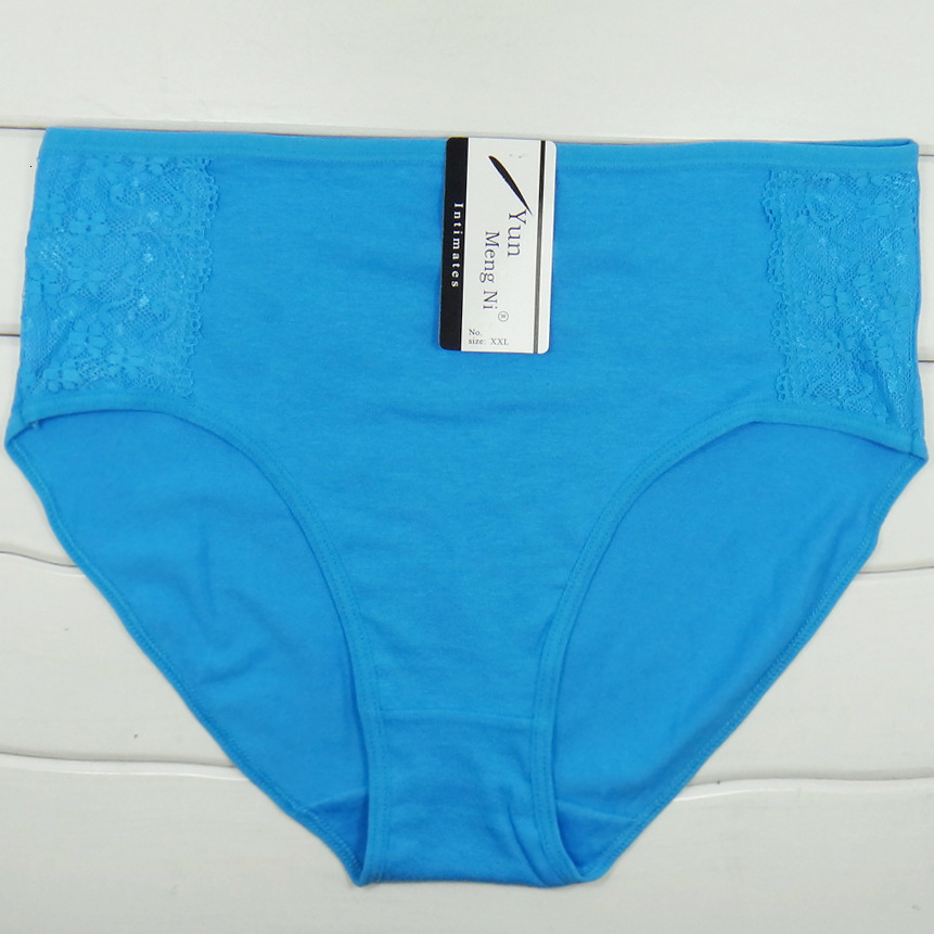 Women's Panties 4PCS/LOT Big Yards 2XL/3XL/4XL Women's Panties Underwear Waist Solid Color Cotton Pants Mom Women Briefs 86957 230414