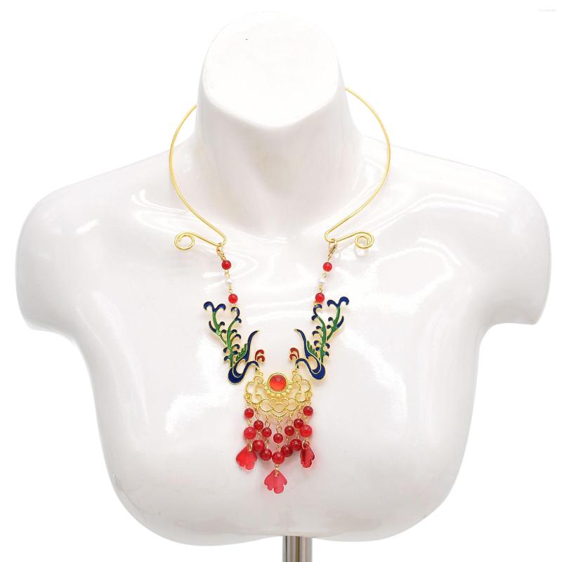 Necklace Earrings Set Retro Handmade Hanfu Pearl Waist Chain Phoenix Tassel Face Curtain Women's 2023 Dance Accessories Jewelry Gifts, Picture shown
Necklace Earrings Set Retro Handmade Hanfu Pearl Waist Chain Phoenix Tassel Face Curtain Women's 2023 Dance Accessories Jewelry Gifts, Picture shown