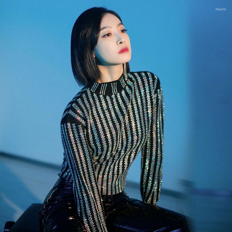 Women' Sweaters European Autumn Knitted Half Turtleneck Rhinestone Heavy Black Glittering Diamond Base Women Fashion Streetwear
Women' Sweaters European Autumn Knitted Half Turtleneck Rhinestone Heavy Black Glittering Diamond Base Women Fashion Streetwear