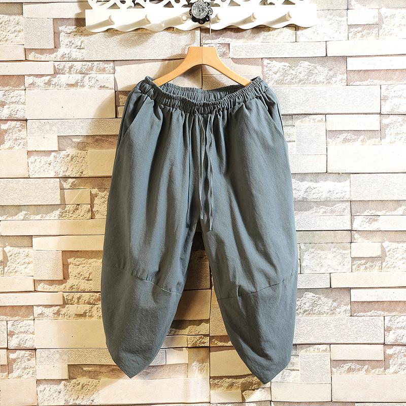 Men's Pants Summer Men Cotton Linen Baggy Short Crotch Hip Hop Bloomers Men's Calf-Length Cross Trousers, Gray green
Men's Pants Summer Men Cotton Linen Baggy Short Crotch Hip Hop Bloomers Men's Calf-Length Cross Trousers, Gray green