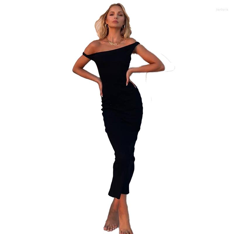 Casual Dresses Spaghetti Strap Backless Maxi Dress Sexy Women Party Off Shoulder Sleeveless Summer Bodycon Long Elegant Prom Vestidos, Black
Casual Dresses Spaghetti Strap Backless Maxi Dress Sexy Women Party Off Shoulder Sleeveless Summer Bodycon Long Elegant Prom Vestidos, Black