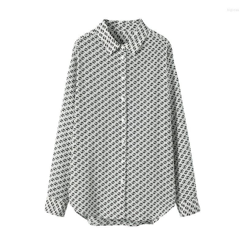 Women's Blouses Birdsky 1PC Women Long Sleeve Shirts Blouse Shirt Top Office Lady Turn Down Collar Mulberry Silk Deer Print. S-431
Women's Blouses Birdsky 1PC Women Long Sleeve Shirts Blouse Shirt Top Office Lady Turn Down Collar Mulberry Silk Deer Print. S-431