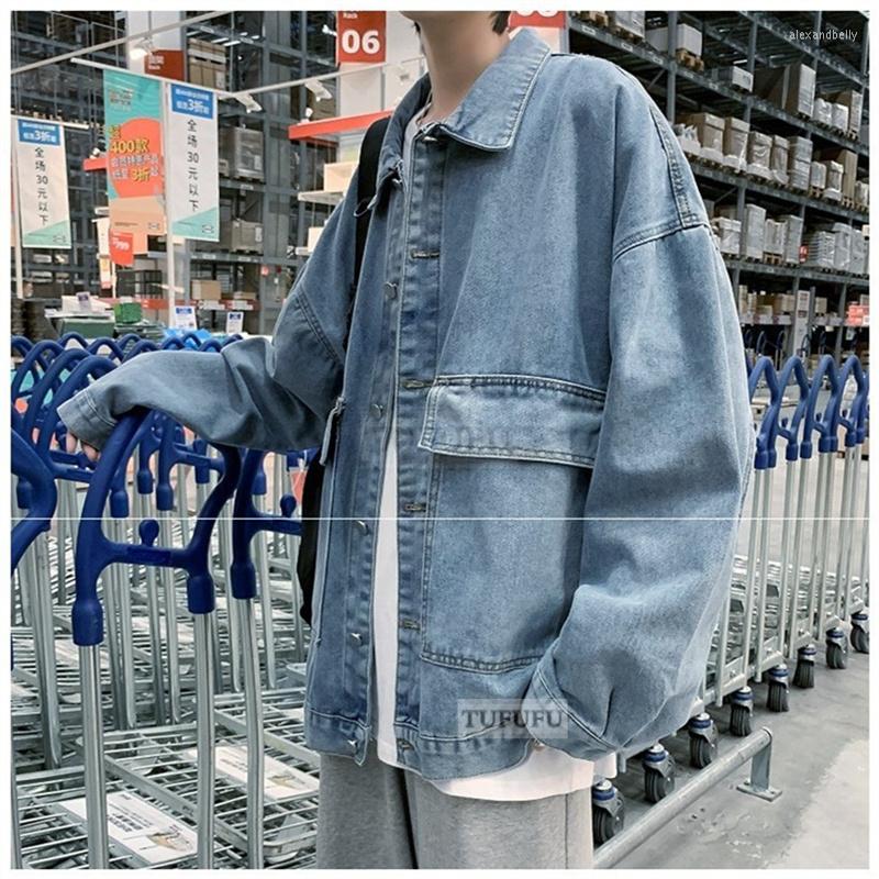Men's Jackets 2023 Denim Coat Men's Hong Kong Style Ins Loose Pocket Workwear Jacket Autumn Korean Fashion Top, Black
Men's Jackets 2023 Denim Coat Men's Hong Kong Style Ins Loose Pocket Workwear Jacket Autumn Korean Fashion Top, Black