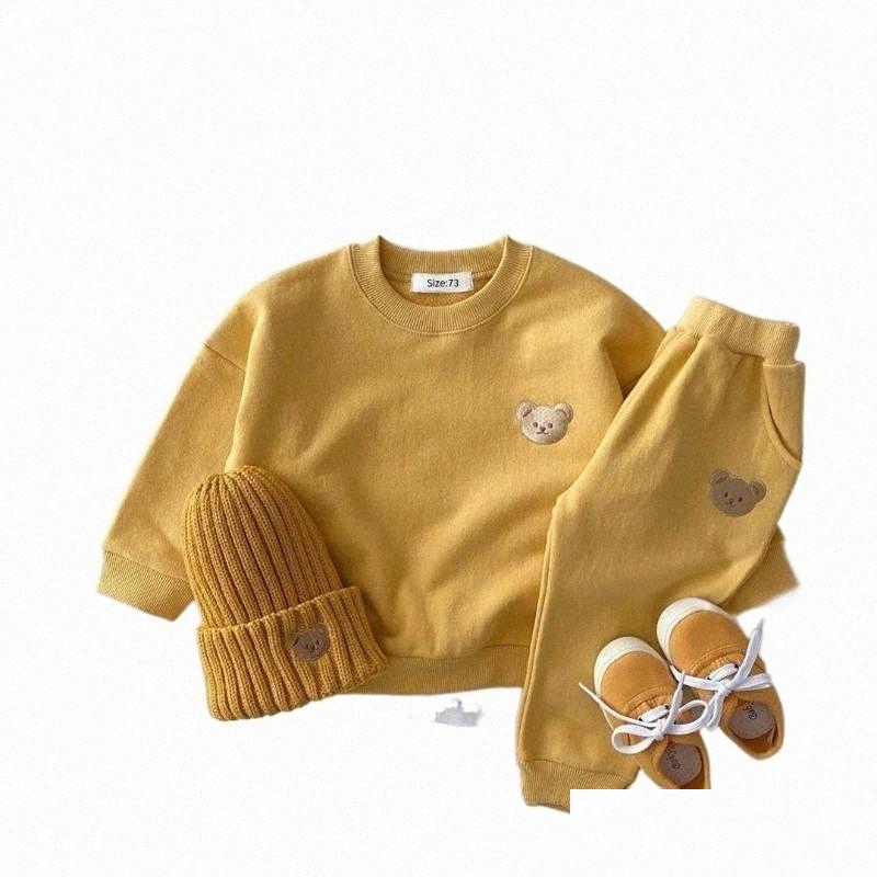 Clothing Sets Kids Toddler Girls Clothes Outfits Baby Boy Tracksuit Cute Bear Head Embroidery Sweatshirt And 2Pcs Sport Suit Fashion Dhnqz, Pink
Clothing Sets Kids Toddler Girls Clothes Outfits Baby Boy Tracksuit Cute Bear Head Embroidery Sweatshirt And 2Pcs Sport Suit Fashion Dhnqz, Pink