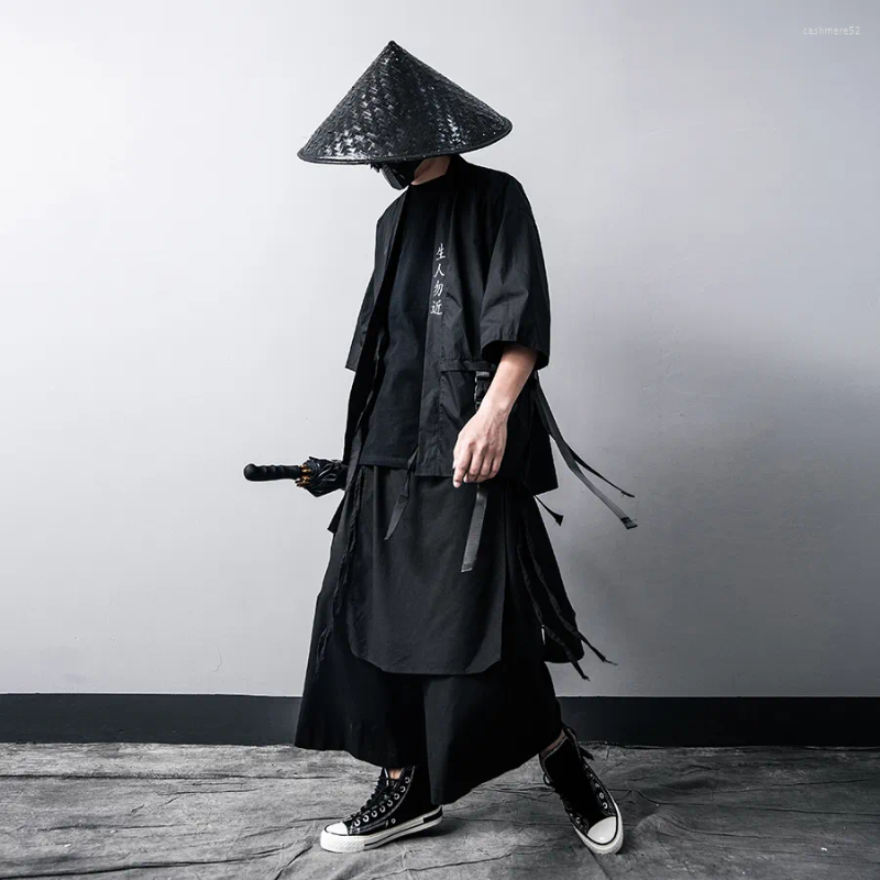 Men's Jackets 2023 Jacket For Men Hip Hop Jacker Open Stitch Thin Coat Windbreaker Streetwear Ribbons Japanese Samurai Loose Cotton, Black
Men's Jackets 2023 Jacket For Men Hip Hop Jacker Open Stitch Thin Coat Windbreaker Streetwear Ribbons Japanese Samurai Loose Cotton, Black