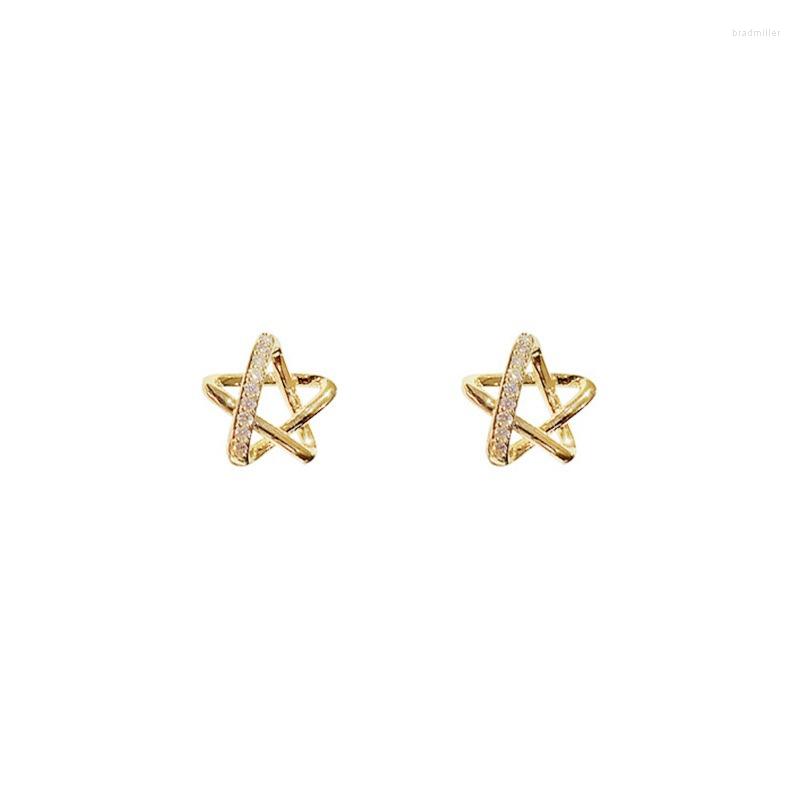 Stud Earrings Simple Hollow Five-pointed Star Zircon Lucky Love Heart Mother's Day Woman Girl Wedding Blessing Ear Studs Jewelry
Stud Earrings Simple Hollow Five-pointed Star Zircon Lucky Love Heart Mother's Day Woman Girl Wedding Blessing Ear Studs Jewelry