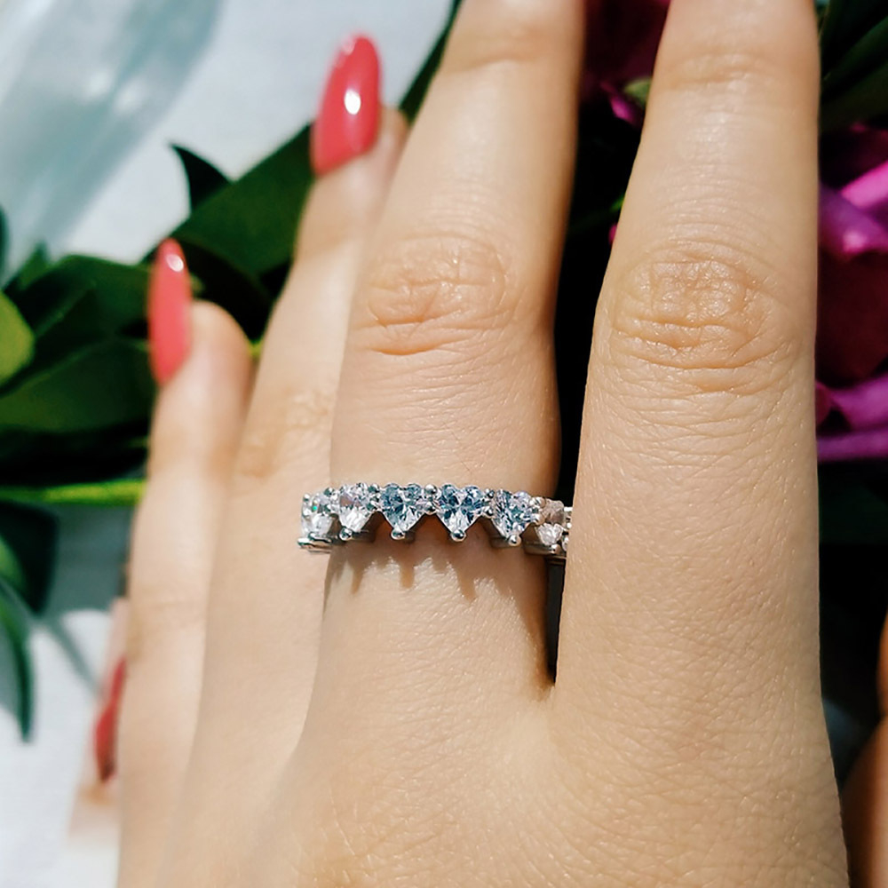 Queen Heart Ring 925 Sterling silver Engagement Wedding Band Rings for Women Bridal Diamond Promise Party Jewelry Gift
Queen Heart Ring 925 Sterling silver Engagement Wedding Band Rings for Women Bridal Diamond Promise Party Jewelry Gift