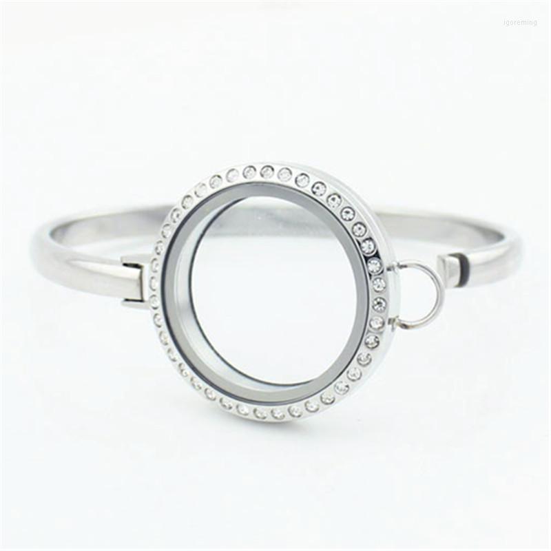 Bangle Design 8inch Silver Color Rhinestones 316L Stainless Steel Twist Screw Floating Locket Bracelets
Bangle Design 8inch Silver Color Rhinestones 316L Stainless Steel Twist Screw Floating Locket Bracelets