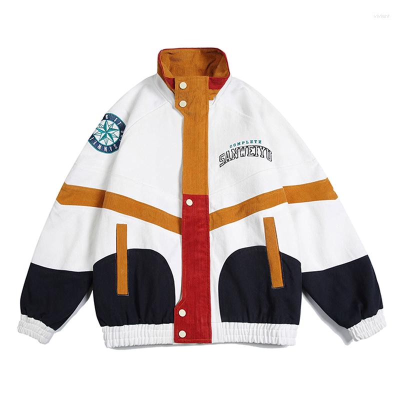 Men's Jackets Spring Men Cargo Hip Hop Corduroy Patchwork Windbreaker 2023 Streetwear Harajuku Casual College Style Outwear Coats Tops, As shown
Men's Jackets Spring Men Cargo Hip Hop Corduroy Patchwork Windbreaker 2023 Streetwear Harajuku Casual College Style Outwear Coats Tops, As shown