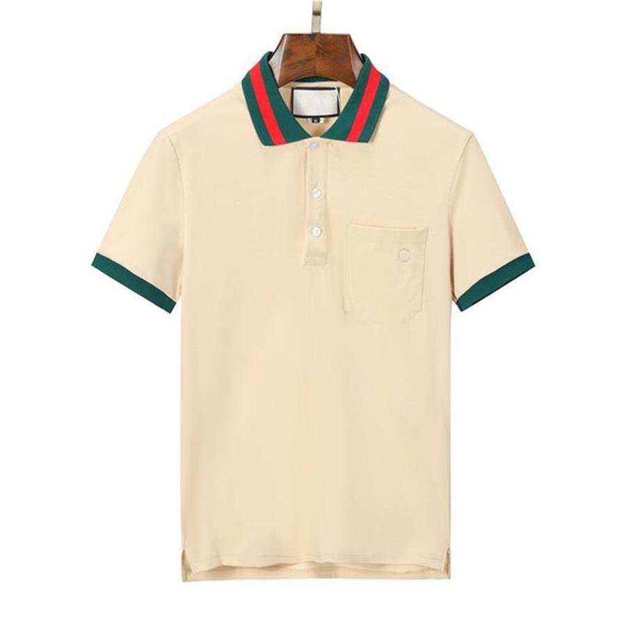 Men's Polos polo T-shirt Famous designer's new embroidered letter lapel T-shirt Classic casual golf summer clothes, White
Men's Polos polo T-shirt Famous designer's new embroidered letter lapel T-shirt Classic casual golf summer clothes, White