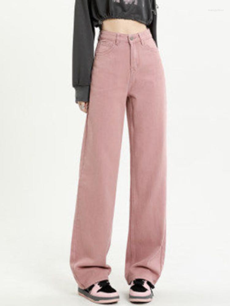 Women' Jeans Spring Ladies Harajuku Cargo Baggy Streetwear Loose Casual Wide Leg Women Vintage Demin Pants Straight Trousers, Pink
Women' Jeans Spring Ladies Harajuku Cargo Baggy Streetwear Loose Casual Wide Leg Women Vintage Demin Pants Straight Trousers, Pink
