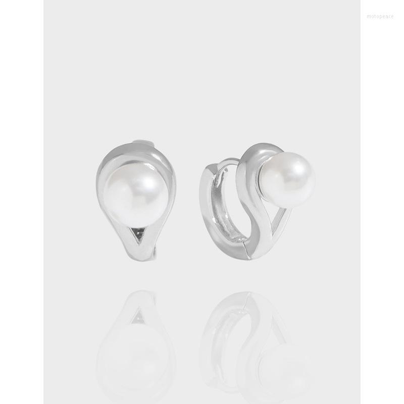 Stud Earrings Korean Shell Pearl Sterling Silver S925 Small Ear Buckle Round Bead Piercing Hoops Huggies Fine Jewelry Prevent Allergy
Stud Earrings Korean Shell Pearl Sterling Silver S925 Small Ear Buckle Round Bead Piercing Hoops Huggies Fine Jewelry Prevent Allergy