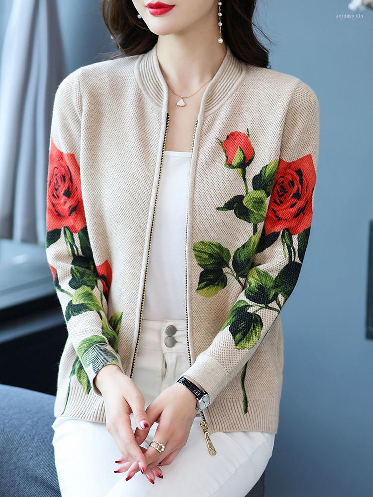 Women's Knits Autumn Winter Sweater Cardigan V-Neck Coat Women Zipper Loose Long Sleeved Fashion Printing Knitting, Blue
Women's Knits Autumn Winter Sweater Cardigan V-Neck Coat Women Zipper Loose Long Sleeved Fashion Printing Knitting, Blue