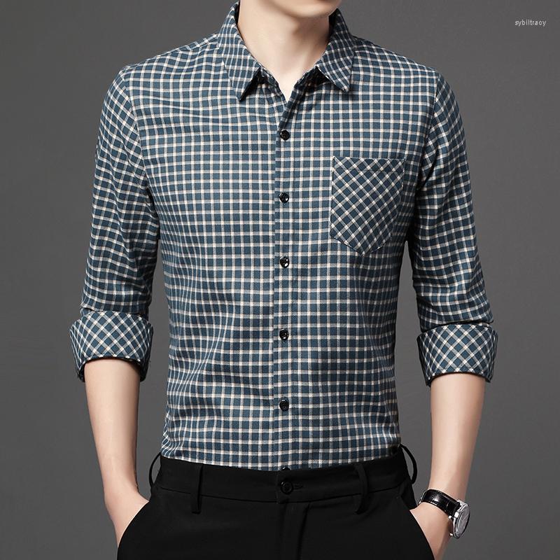 Men's Casual Shirts Man For Classic Plaid Spring And Autumn Long Sleeve Shirt 2023 Men Square Collar Business Dress, Black
Men's Casual Shirts Man For Classic Plaid Spring And Autumn Long Sleeve Shirt 2023 Men Square Collar Business Dress, Black