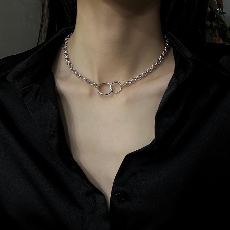 Pendant Necklaces Trend Jewelry Simple Circle Personality Fashion Goth Hip Hop Rock Punk Y2K Collar Necklace For Women Party
Pendant Necklaces Trend Jewelry Simple Circle Personality Fashion Goth Hip Hop Rock Punk Y2K Collar Necklace For Women Party