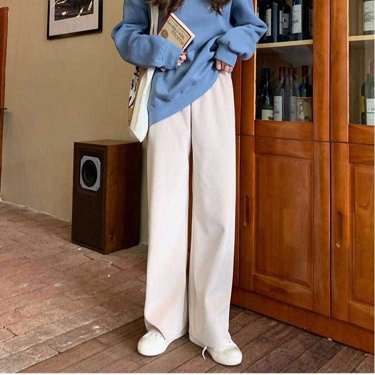 Fleece Lined Thickened Chenille Wide Leg Pants For Women Autumn And Winter, Coffee
Fleece Lined Thickened Chenille Wide Leg Pants For Women Autumn And Winter, Coffee