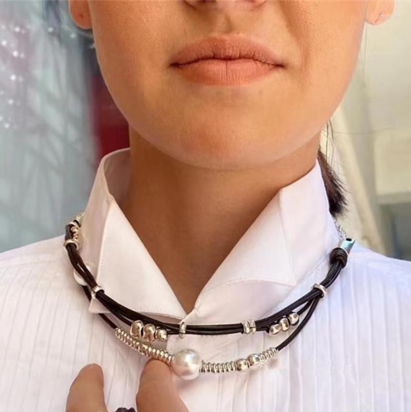 Choker 2023 Stainless Steel Alloy Silver Color Bead Necklace Women's Favorite Factory Free Wholesale
Choker 2023 Stainless Steel Alloy Silver Color Bead Necklace Women's Favorite Factory Free Wholesale