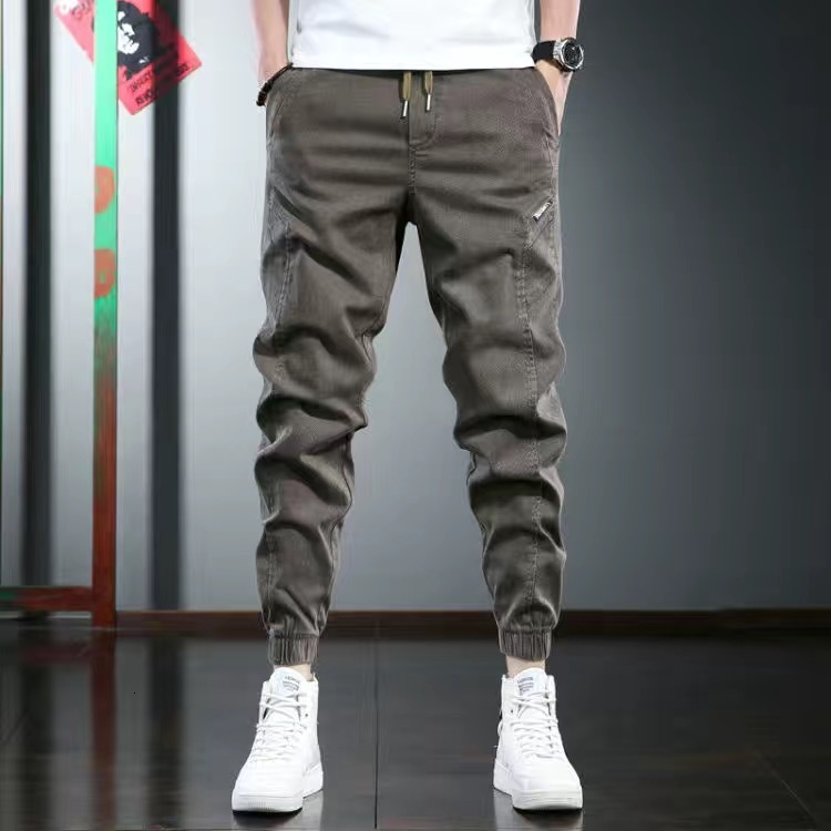 Men's Pants Winter Jeans Men Black Slim Fit Stretch Pants Jeans Casual Trousers Male Plus Size 4XL 5XL 230414